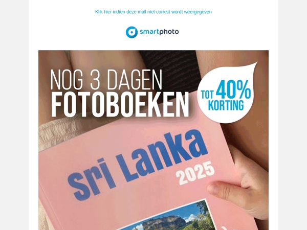 Hi, nog drie dagen: tot 40% korting