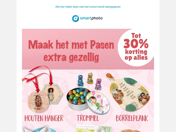 Hi, tot 30% korting op alles