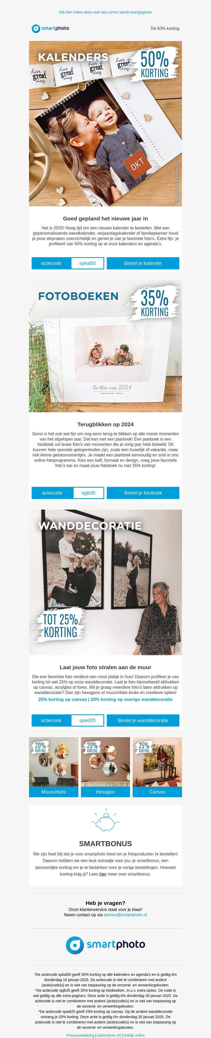 Tot 50% korting Tot 50% korting