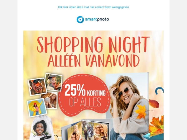 Hi, het is shopping night π©΅