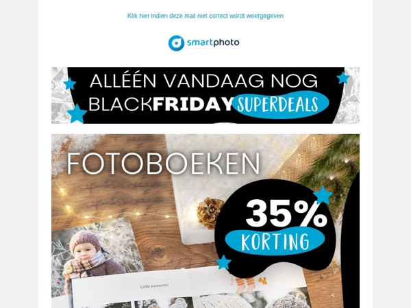 Hi, laatste dag: tot 50% korting op Black Friday deals🖤