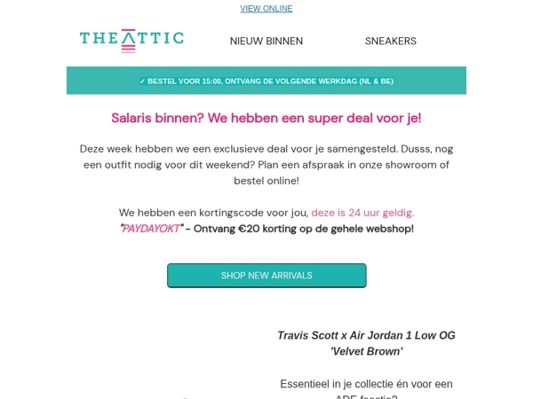 Claim nu jouw exclusieve deal 🏆