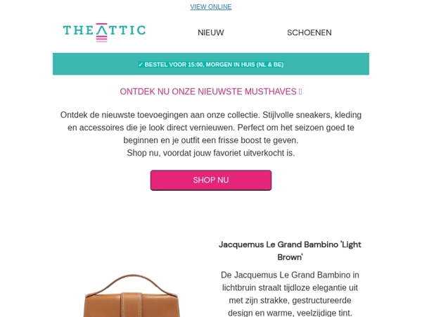 Bekijk nu onze nieuwste collectie ✨