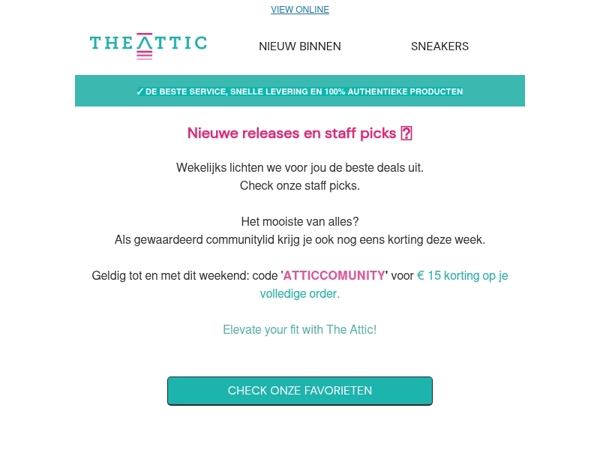 DIT wil je echt niet missen! 🎉