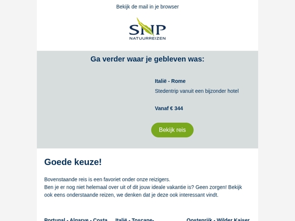 Slechts een paar stappen verwijderd van een onvergetelijke ervaring...