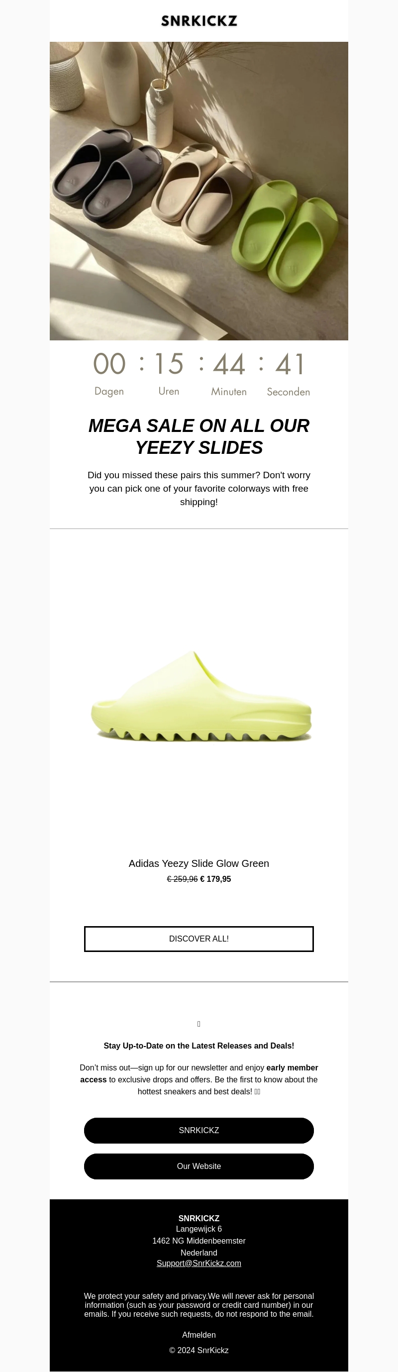 LOW PRICE ON THE ADIDAS YEEZY SLIDES FOR 24H! π₯π₯π₯ LOW PRICE ON THE ADIDAS YEEZY SLIDES FOR 24H! π₯π₯π₯
