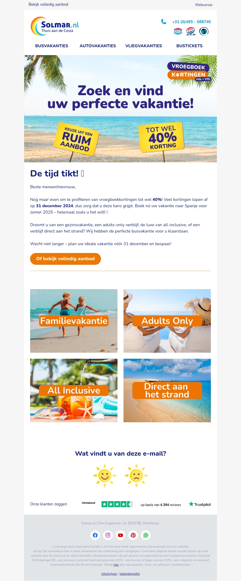 De tijd tikt โณ De tijd tikt โณ