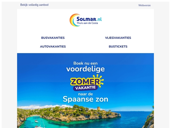 Hoogseizoen aanbieding!