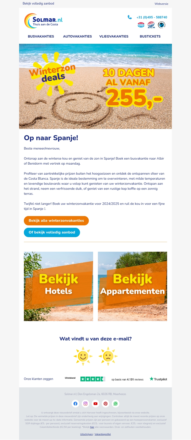 Tot ziens winter, hallo zon! ☀️ Tot ziens winter, hallo zon! ☀️