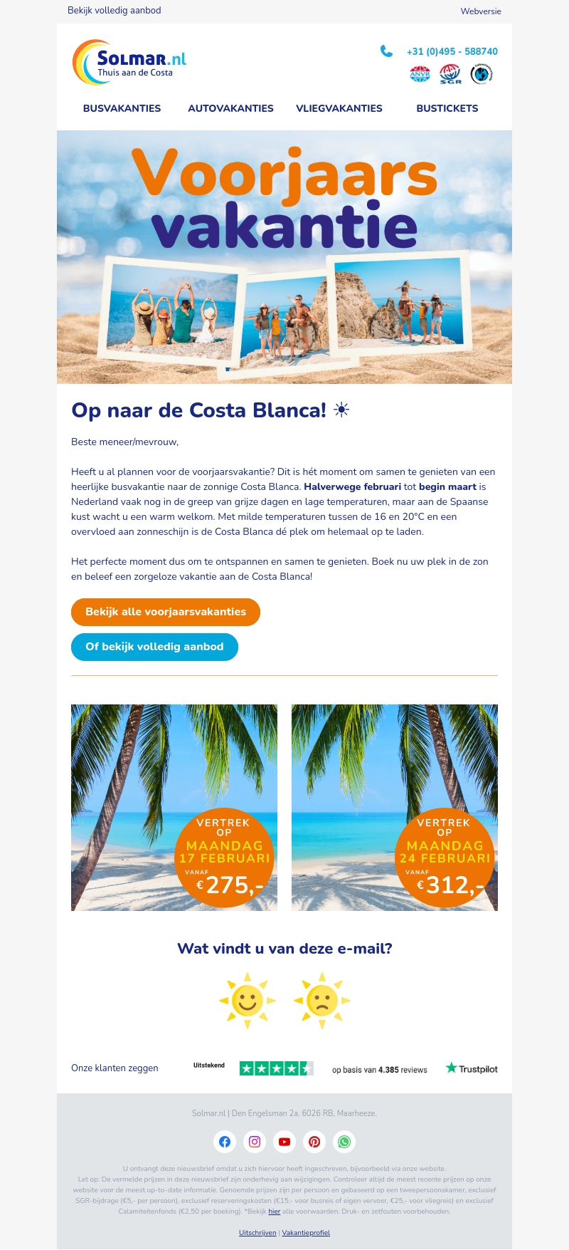 Voorjaarsvakantie 2025 ๐๐ด Voorjaarsvakantie 2025 ๐๐ด