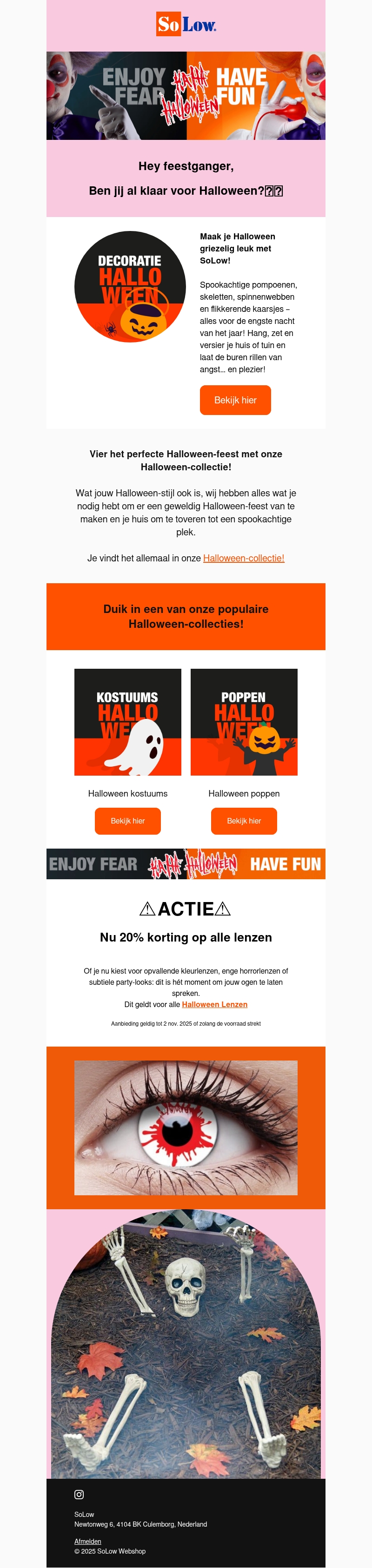 π Ben jij al klaar voor Halloween? Check onze deals | SoLow π Ben jij al klaar voor Halloween? Check onze deals | SoLow