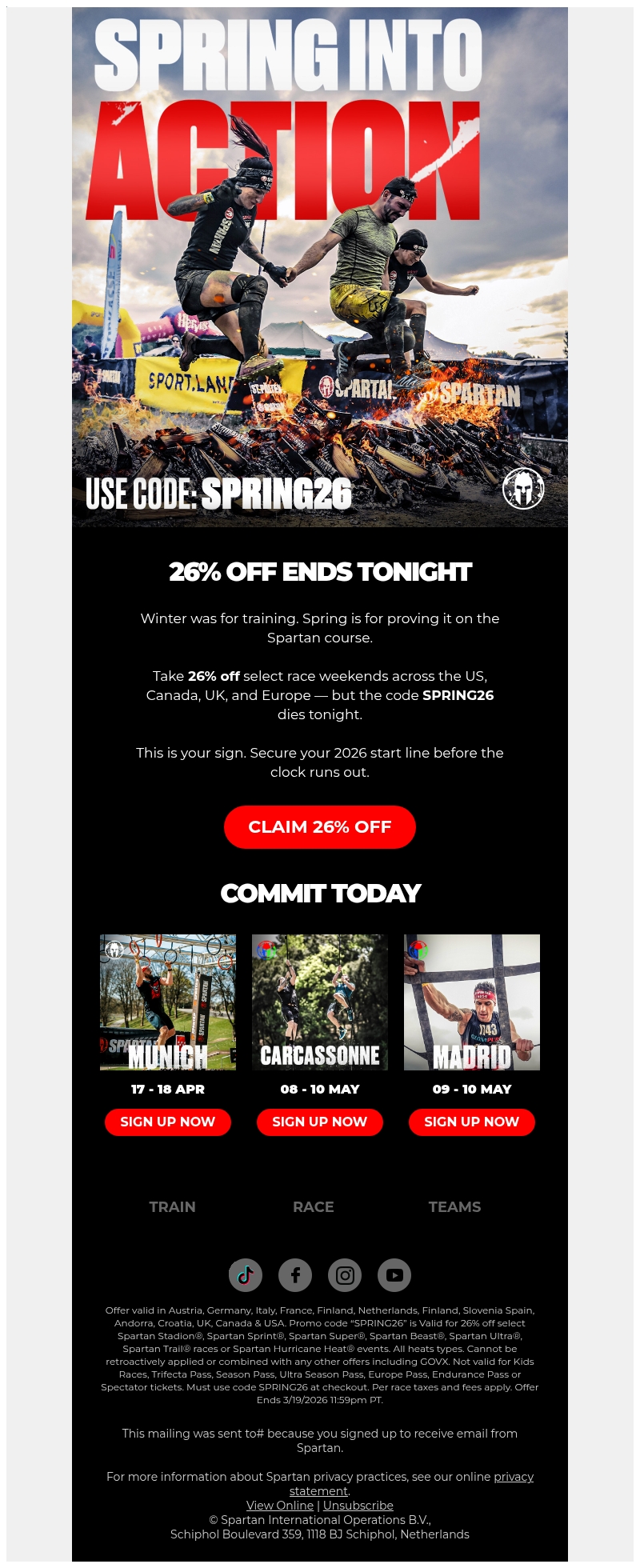 LAST CALL: 26% off ends tonight LAST CALL: 26% off ends tonight