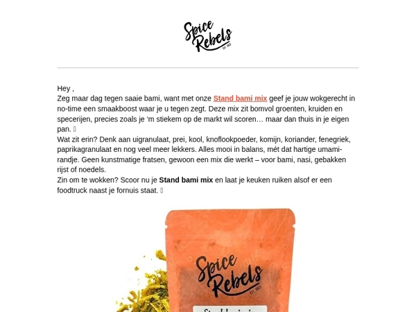 🍜 Jouw geheime wapen voor next level bami?