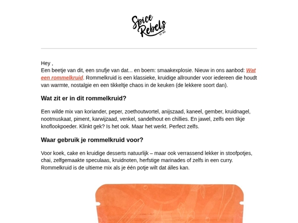 Wat een rommelkruid 😄