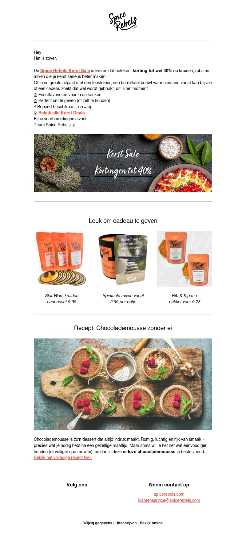 De Kerst Sale is los, tot 40% korting op smaak De Kerst Sale is los, tot 40% korting op smaak