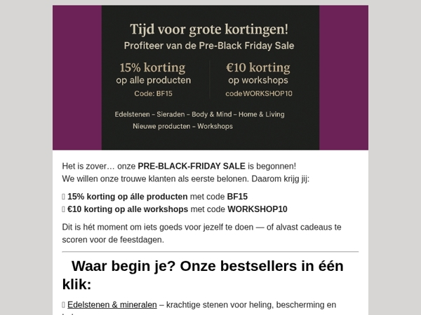 Dit is speciaal voor jou 