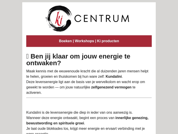  Ken jij dee Helende Kracht van Kundalini