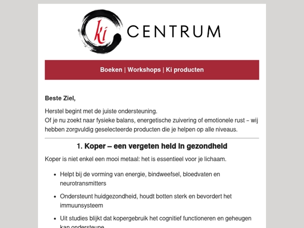   Gezondheid in al zijn vormen – met natuurlijke tools