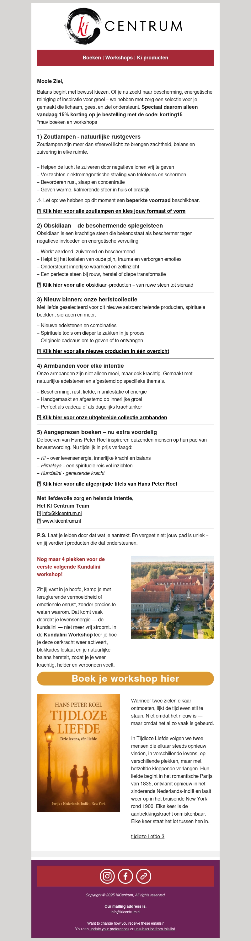 Wij brengen je in balans - Tijdelijk afgeprijsd Wij brengen je in balans - Tijdelijk afgeprijsd