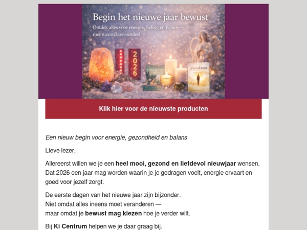  Begin het nieuwe jaar bewust