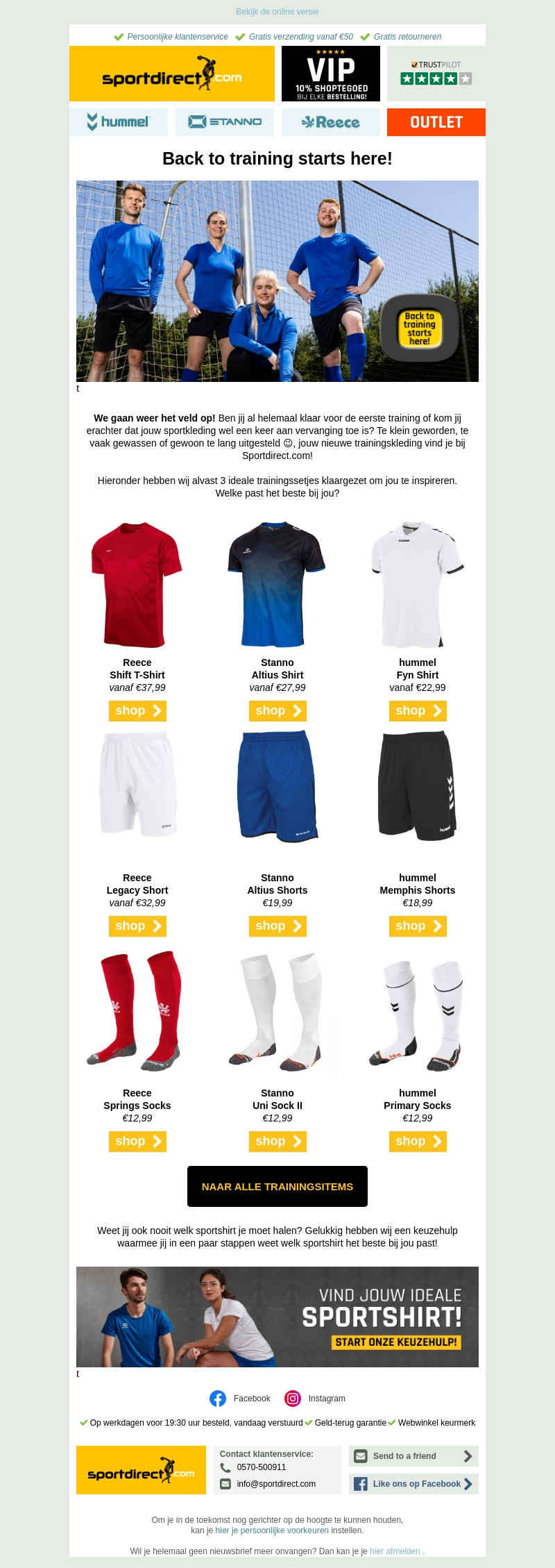 Back to training starts here! Back to training starts here!