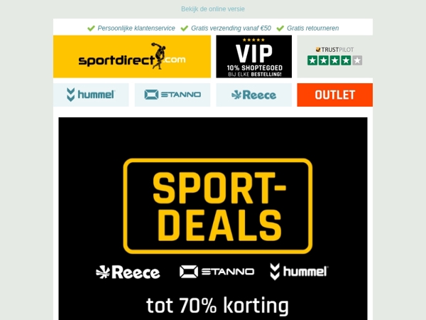 Slim shoppen: tot 70% korting op topmerken