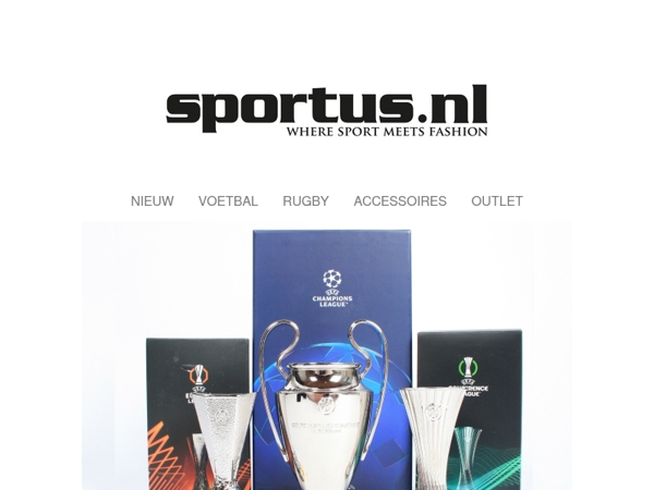 🏆 Scoor jouw eigen Europese trofee | De droom van elke supporter