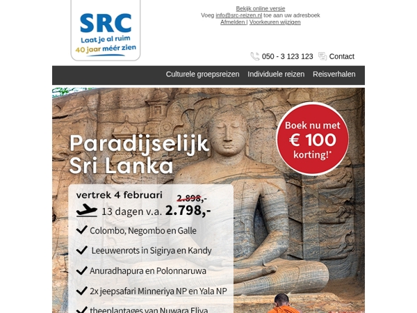  🌴🐘 Paradijselijk reizen