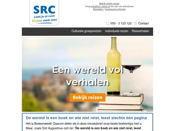 📚 Van Boekenweek naar droomreis: schrijf uw eigen verhaal!