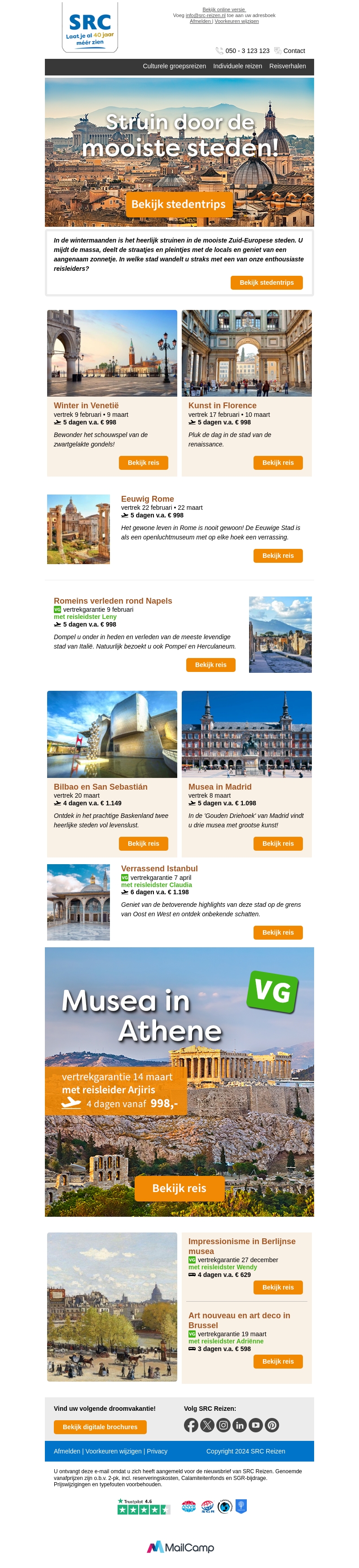 Heerlijke stedentrips voor de winter Heerlijke stedentrips voor de winter