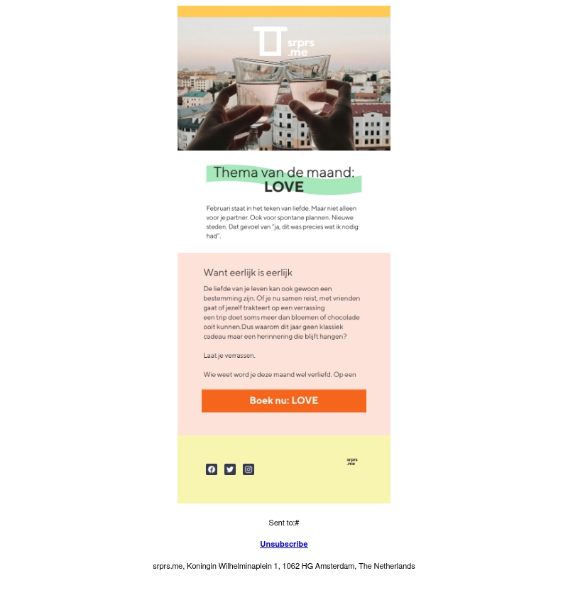 Thema van de maand: LOVE Thema van de maand: LOVE