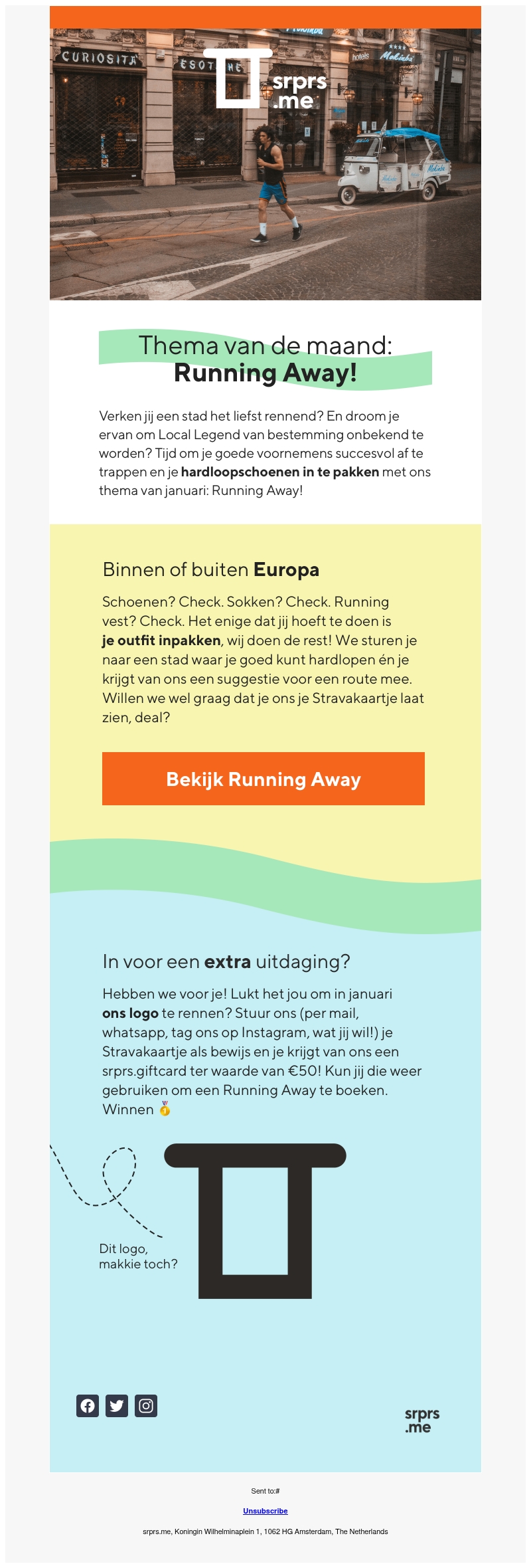 Nieuwe maand, nieuw thema: Running Away! ๐โโ๏ธ๐จ Nieuwe maand, nieuw thema: Running Away! ๐โโ๏ธ๐จ