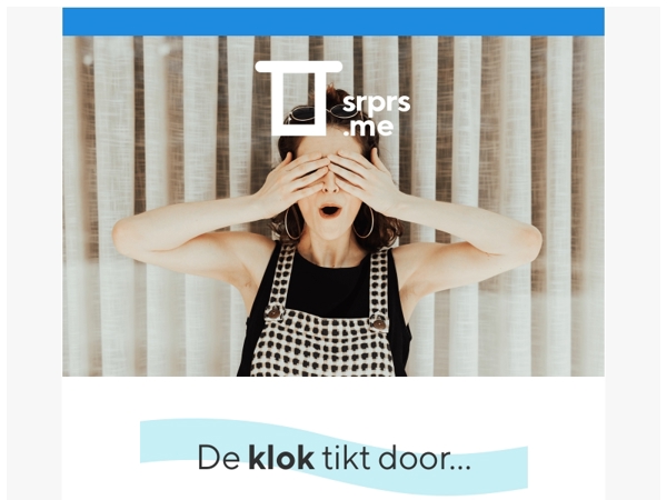 Je aftelklok staat bijna op 0 😱