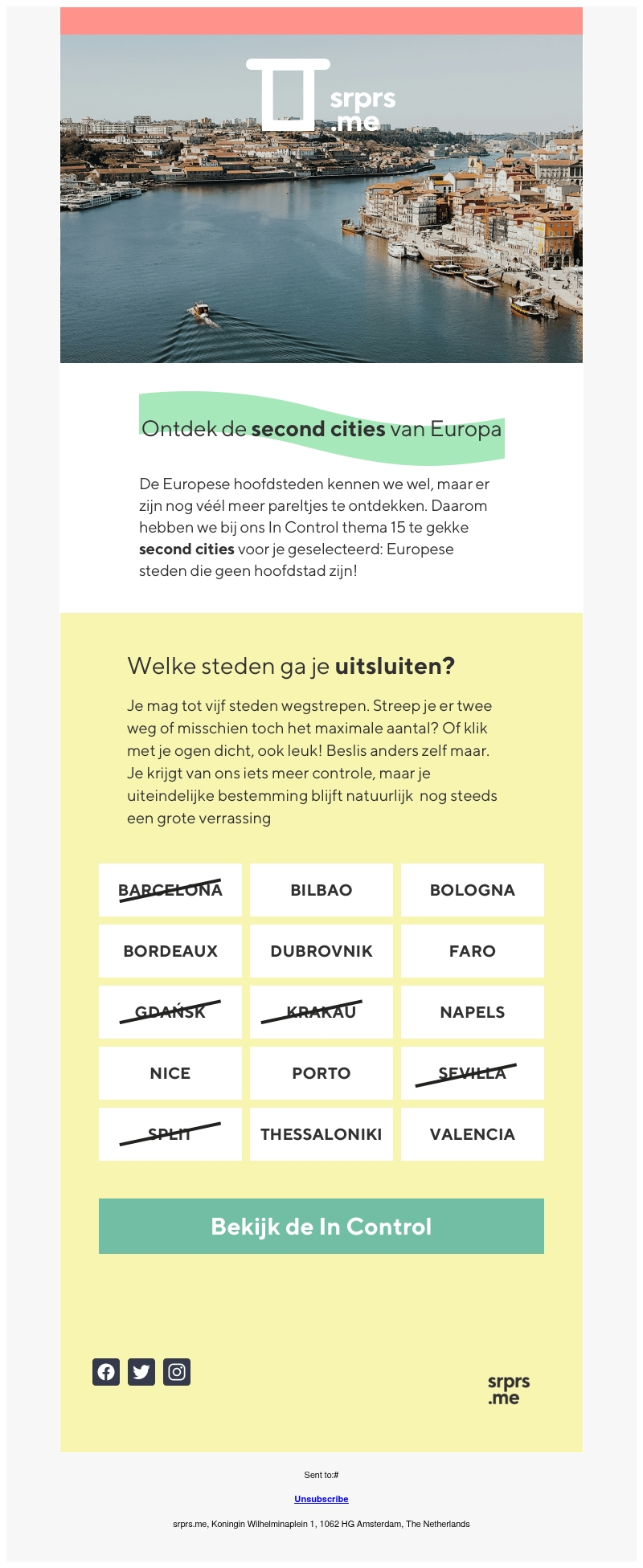 Ontdek de second cities van Europa ✈️ Ontdek de second cities van Europa ✈️