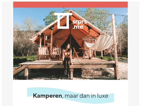 Kamperen deze zomer, maar dan met meer luxe? ⛺️