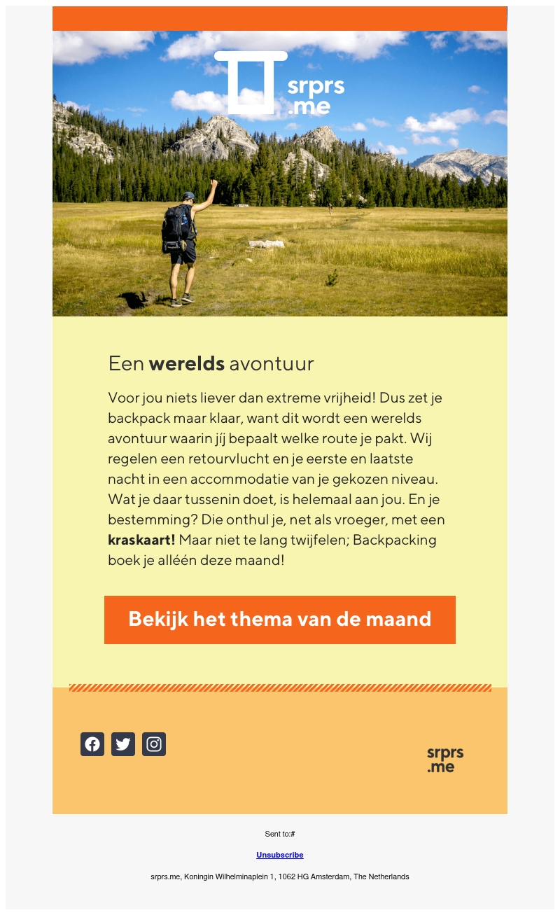 Terug van weggeweest: thema van de maand 🤩 Terug van weggeweest: thema van de maand 🤩