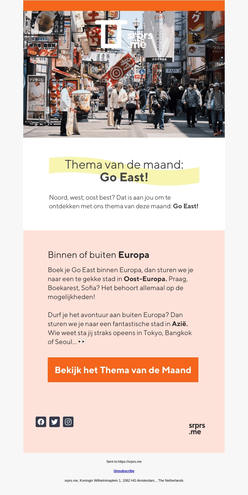 Nieuwe maand, nieuw thema! Nieuwe maand, nieuw thema!