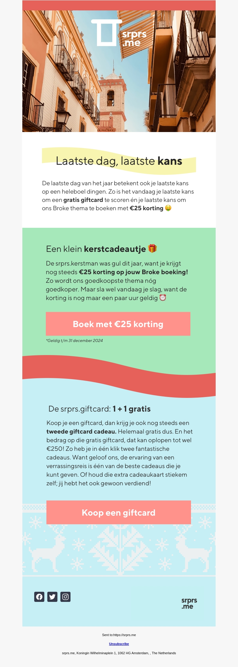 Op de valreep nog een gratis giftcard? đ Op de valreep nog een gratis giftcard? đ