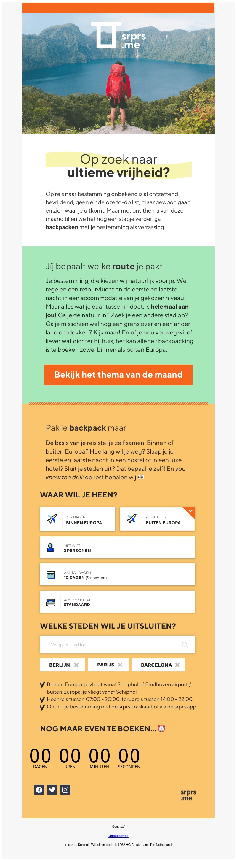 Op zoek naar de ultieme vrijheid? π Op zoek naar de ultieme vrijheid? π