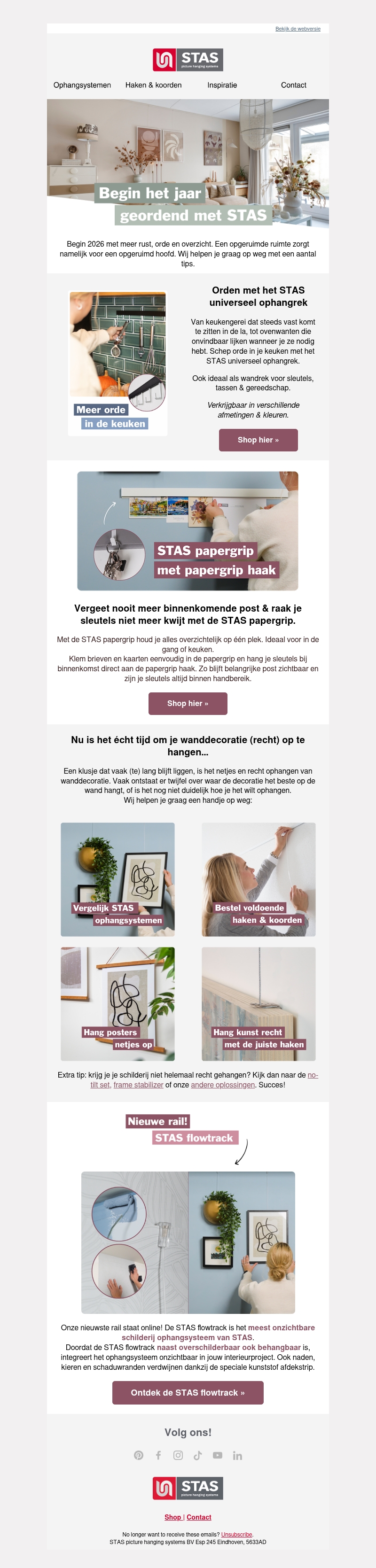 Begin 2026 met rust en overzicht Begin 2026 met rust en overzicht