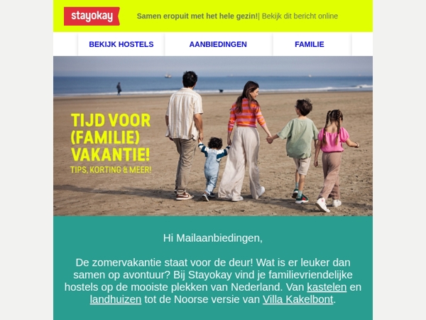 Tijd voor vakantie met de kids! 🏖️