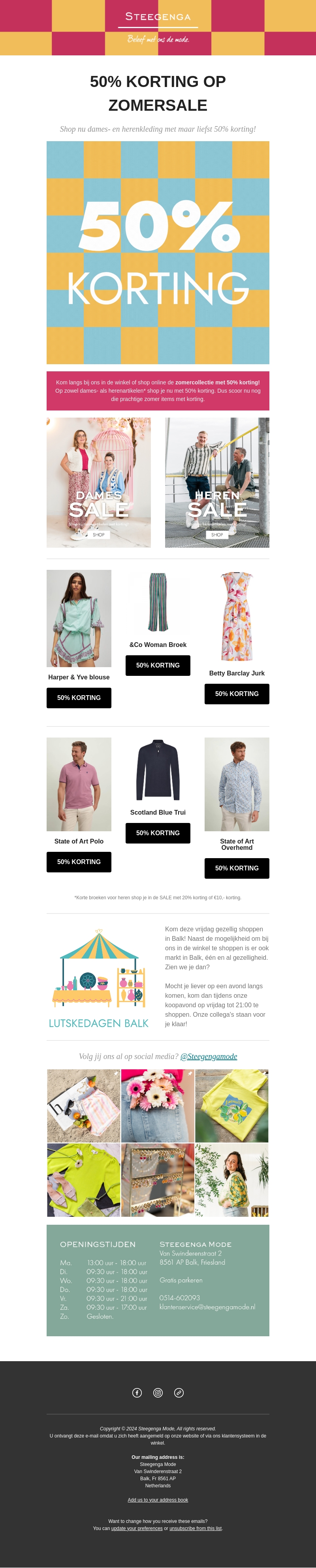 Nieuwe ronde SALE: nu 50% KORTING! ⏰ Nieuwe ronde SALE: nu 50% KORTING! ⏰