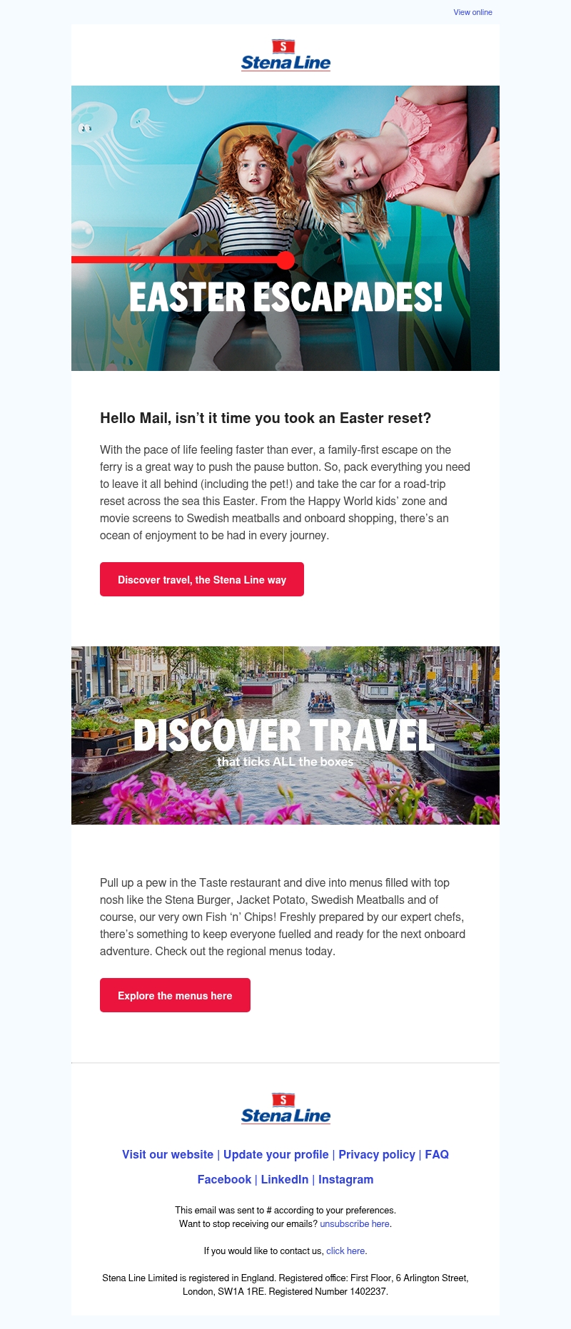 Don’t delay - Book your Easter escape today! Don’t delay - Book your Easter escape today!