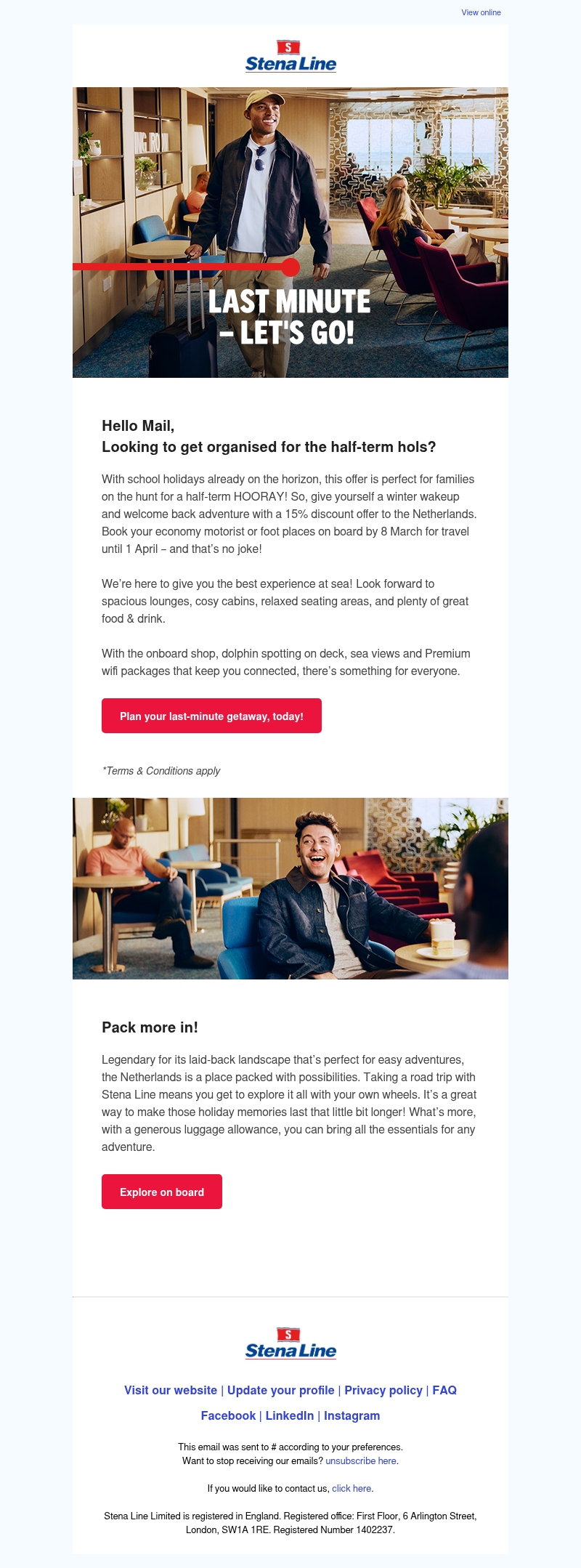 Go Dutch with 15% off last-minute getaways to the Netherlands! Go Dutch with 15% off last-minute getaways to the Netherlands!
