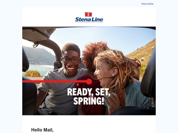 Every road trip should start at sea!