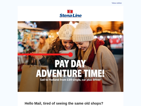 This pay day, why not SPLASH out on an overseas adventure