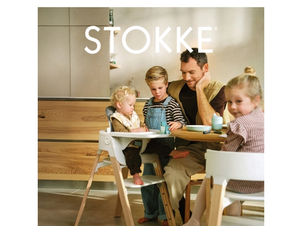 Eén stoel. Voor elke levensfase. Ontdek Stokke® Steps™