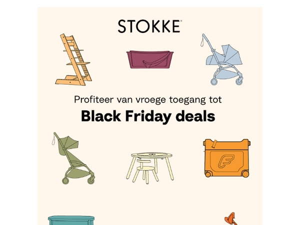 Nog tijd om vroeg te profiteren van Black Friday!