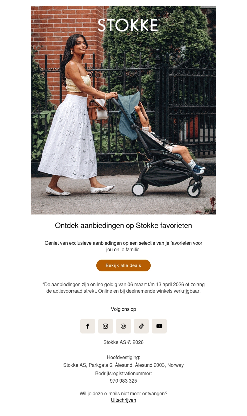 Mis deze acties van Stokke® niet Mis deze acties van Stokke® niet