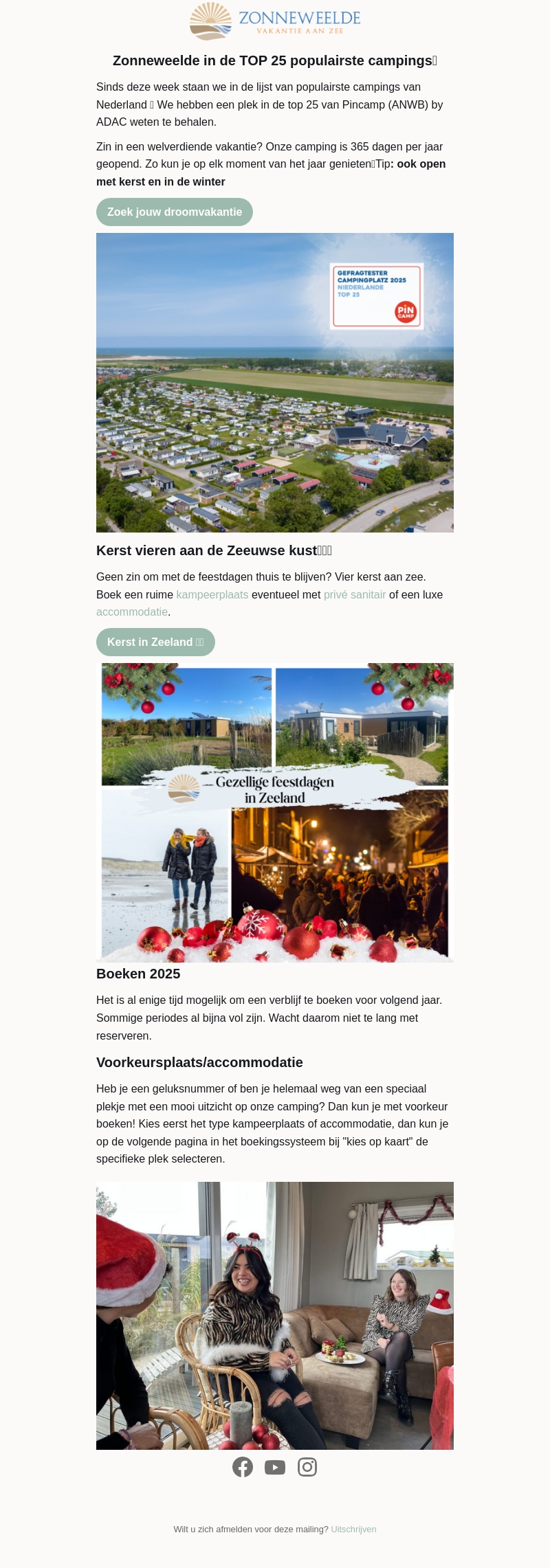 Camping Zonneweelde in de TOP 25ππ Camping Zonneweelde in de TOP 25ππ